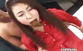 Blonde girl fucked hard from behind