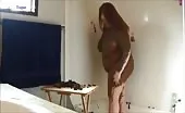 BBW babe takes a shit