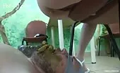 Compilation of horny girls shitting on slave