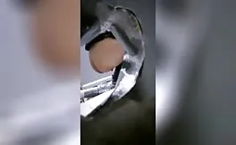 Spying on a teen shitting and peeing