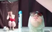 Ebony girl shitting a lot on hest friend's face